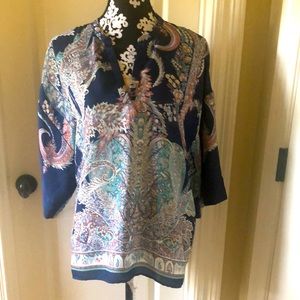 Chelsea & Theodore Paisley Blouse/ Tunic